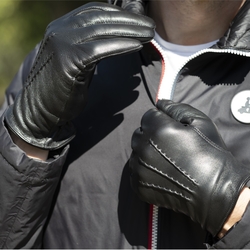 Mitaine boxe homme  Leather fingerless gloves, Leather gloves, Gloves